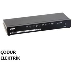 Resim S-Link Sl-lu618 1x8 Hdmı Çoklayıcı Splitter 