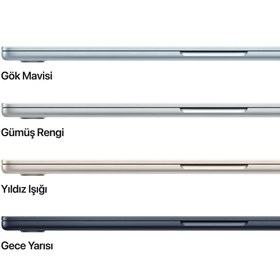 Resim Apple MacBook Air 15" M4 | 512 GB SSD 16 GB RAM 10 CPU 10 GPU 