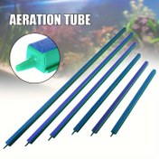Resim 10.16/15.24/20.32/25.4/30.48/35.56 cm ABS Aeration Tüpleri Yeşil Hava Pompası ile - Balık Tankı Oksijenasyonu için İdeal, Şarj Edilmemiş, Pil Gerektirmez, Akvaryum Balık Tankı Aksesuarı | Modern Aeration Tasarımı | Dayanıklı Plastik Tüpler, Balık Tankı Aksesuarları 