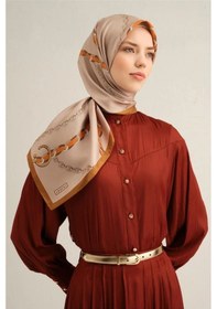Resim Armine Sura İpek Eşarp 9346d-38 - Vizon Vizon 