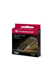 Resim transcend TS1TMTE245S 1 TB PCIe Gen4x4 NVMe M.2 2280 SSD 