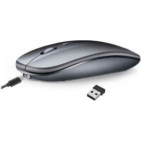 Resim Hxsj M90 2,4 Ghz Ultra İnce Sessiz Çift Modlu Kablosuz Mouse 