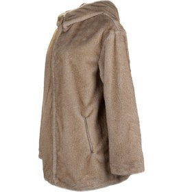 Resim Tamer Tanca Kadın Peluş Vizon Kumaş Mont Deri Mont 415 178 Byn Pelus Sk24/25 Vızon Pelus Vizon 