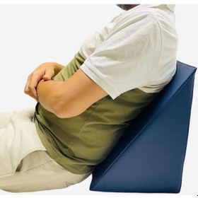 Resim Üçgen Pozisyon Minderi Prizma Yastık Hasta Pozisyonlama Yastığı 