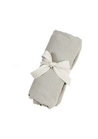 Resim Tinylamb Lastikli Bebek Çarşafı 60x120 CM - 2 Adet Organik Beyaz - Yeşil Renk 