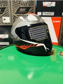 Resim MTS Tez Motor Pro Helmet M-910 Motosiklet Kaskı Renkli Vizör(FİBER) 