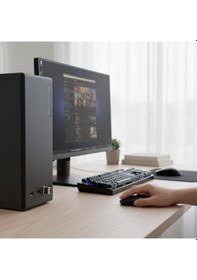 Resim Büro Ev Ofis Oyun Bilgisayarı İçin Siyah Kablosuz Sessiz Mouse Diğer 