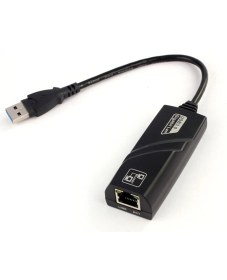 Resim USB 3.0 To Ethernet Çevirici Dönüştürücü Adaptör (Gigabit Destekli) 