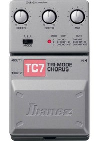 Resim Ibanez Trı-mode Chorus Tc7 Chorus Pedalı 