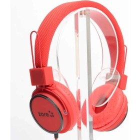 Resim Y-6338 Mp3 3.5mm Kulaklık, Kırmızı 