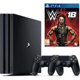 Resim Sony Playstation 4 Pro Tb + 2. Kol + W 2K8 