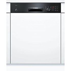Resim Bosch SMI25DB01T Yarı Ankastre Siyah Bulaşık Makinesi 