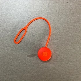 Resim Xuweiwei 1 Adet Silikon Led Sırt Çantası Asma Lambası Orange Pil İle Çalışır Gece Koşusu Kamp Turuncu 