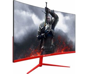 Resim Silverled SL-Q24 24" 4Ms 75Hz HDMI+VGA Curved Frameless Gaming Monitör 
