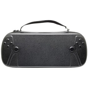 Resim Cbtx Playstation Portal İçin Darbeye Dayanıklı Saklama Çantası Oyun Konsolu Taşıma Çantası - Çapraz Dokulu Pu Deri 