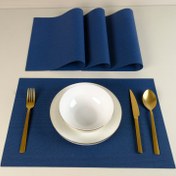 Resim Maxstyle Harmony Sapphire 4 Parça Amerikan Servis Seti 30x45 cm 