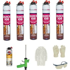 Resim Yalıtüp Whitechem Poliüretan Isı ve Ses Yalıtım Köpük 5adetx930gr 