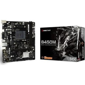 Resim Biostar B450MHP Amd B450 Ddr4 Am4 Matx Anakart 