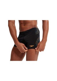 Resim Speedo Tech Panel Aquashort Erkek Yüzücü Mayosu Siyah 