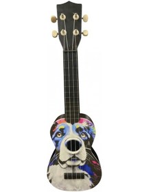 Resim Ukulele Corso Köpek Desenli 