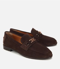 Resim Hotiç Kadın Süet Deri Kahverengi Toka Detaylı Klasik Loafer 01ayh321310a480 01ayh321310a480 Kahverengi 