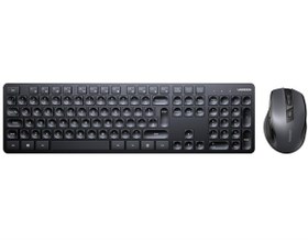 Resim Ugreen İngilizce Wireless Kablosuz Q Klavye ve Mouse Seti Siyah 