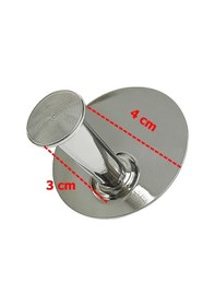 Resim Askılık Yapışkanlı Thincal Yuvarlak Tekli Krom Rengi Pakette 4 Adet Çok Renkli 