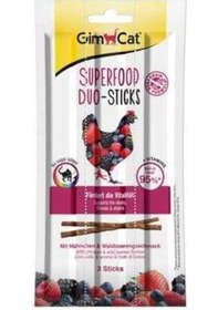 Resim Gimcat Sp Duo Stick Tavuklu&yaban Mersini Kedi Ödülü 3'lü 15gr 