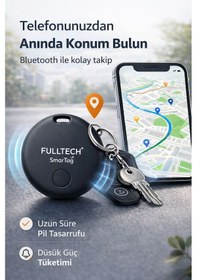 Resim Akıllı Takip Cihazı Dual Airtag Apple Uyumlu iOS Android Bluetooth Anahtar Çanta Araç Bulucu 1 