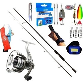 Resim Dam Quick Impressa 4000 240cm 20-40gr Remixon Double Black Turna Spin Olta Takımı Seti 