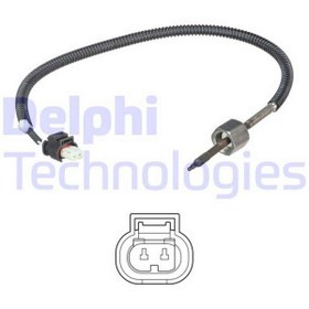 Resim Delphi EGZOZ SICAKLIK SENSORU KAT. ONCESI MERCEDES W205 W212 C218 C253 GNZRZ 