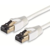 Resim IRENIS CAT8 F/FTP Ethernet (Network, LAN) Kablosu, Beyaz, 1 metre 