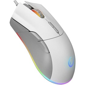 Resim Rampage SMX-R21 COMPACT Usb Pembe-Gri RGB Işıklı+Macro 7200dpi - 1000hz Gaming Oyuncu Mouse 