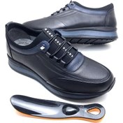 Resim Derilax Hakiki Deri Tam Ortopedik Erkek Ayakkabı Siyah 