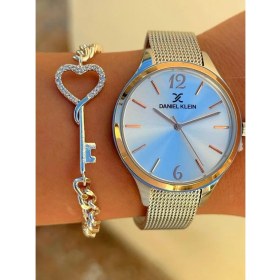 Resim Daniel Klein DK.FT.1.340 Daniel Klein Çelik Kordon 30 mt Suya Dayanıklı Yeni Sezon Şık Tasarım Bayan Kol Saati 
