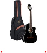 Resim markentegra Siyah Renk Elektro Klasik Gitar 