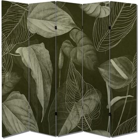 Resim dbsanat Doğa Temalı Özel Tasarım Paravan Room Divider 180 x 200 cm 
