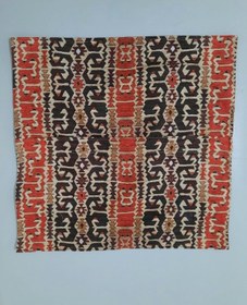 Resim dijital baskılı desenli kumaş kaplama puf 