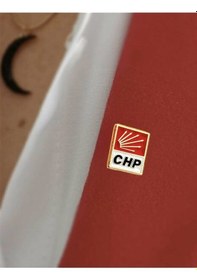 Resim Chp ''cumhuriyet Halk Partisi'' Yaka Rozeti 