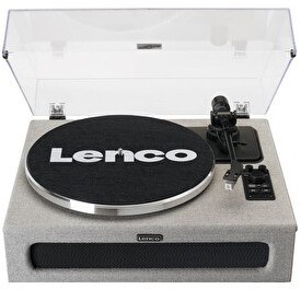 Resim Lenco LS-440GY Gri Kumaş Dahili Hoparlörlü Bluetooth Pikap 