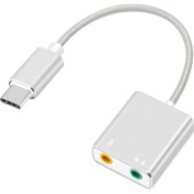 Resim Microcase Type-C 7.1 Kanal USB Ses Kartı - AL2589 