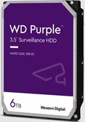 Resim Purple 63PURZ 6 TB 5400 Rpm 256 MB Sata3 3.5" 7x24 Güvenlik Harddisk WD