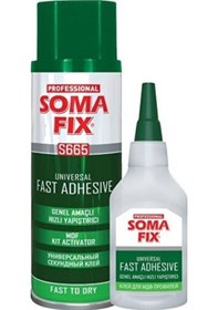 Resim Somafix S665 Hızlı Yapıştırıcı 400 ML + 100 GR 