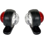 Resim Tas Mini Takoz Lamba Ledli Kırmızı-Beyaz 6x4,5 cm BL013KB (2 Li) 