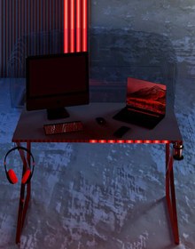 Resim orlantha Oyuncu Masası Çalışma Masası Ofis Masası Yemek Masası Okul Masası Genç Odası 60x120 Cm 