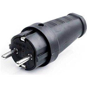 Resim Sgs Monofaze Kauçuk Erkek Fiş 1 16a Sgs3502 Diğer 