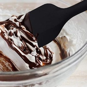Resim Newk Dayanıklı Silikon Spatula Seti, 6 Parça Set, Yapışmaz Kauçuk Spatula Mutfak Gereçleri Paslanmaz Çelik Çekirdekli, Pişirme ve Karıştırma, Bulaşık Makinesinde Yıkanabilir Fırın, Siyah 