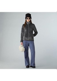 Resim The North Face Osito Kadın Gri Dik Yaka Mont Gri 