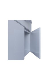 Resim Teta Home Kahire 65 Cm Mdf Banyo Dolabı Seti Beyaz Beyaz 