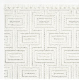 Resim Cool Halı Harmony 1550 Beyaz Yumuşak Dokulu Çocuk Odası Halısı Modern Koridor Salon Dokuma Makine Halısı 